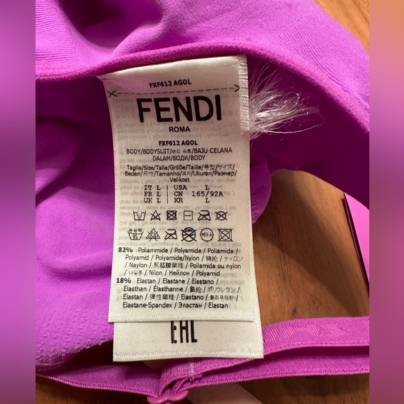 Skims x Fendi Mid Thigh Bodysuit - Picture 5 of 5